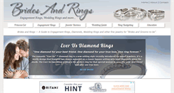 Desktop Screenshot of bridesandrings.com